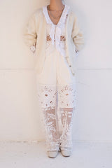 crochet lace pants