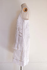 cutwork lace camisole dress