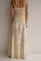 lace long skirt