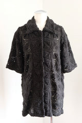 crochet lace shirt