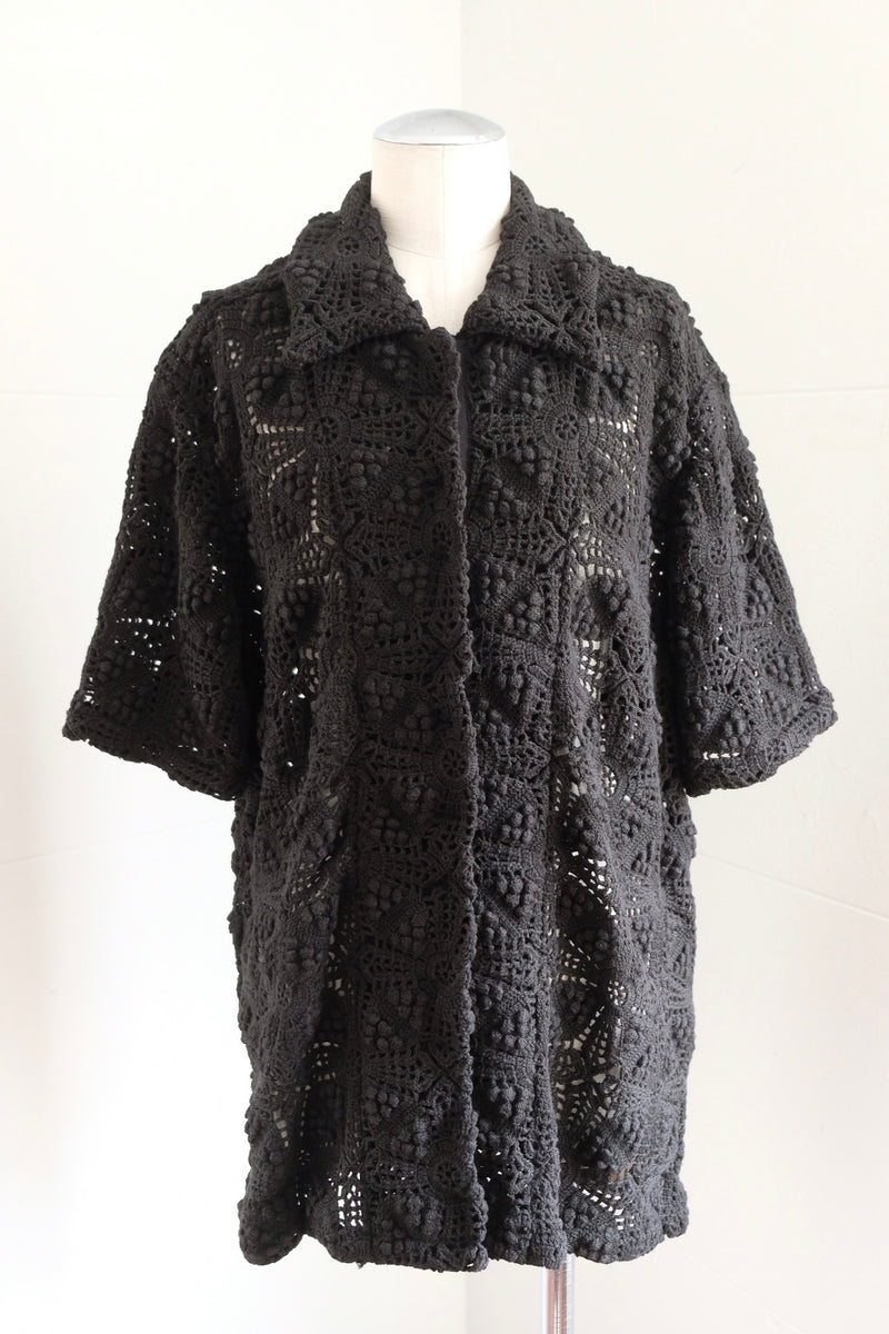 crochet lace shirt