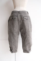 wool jockey pants