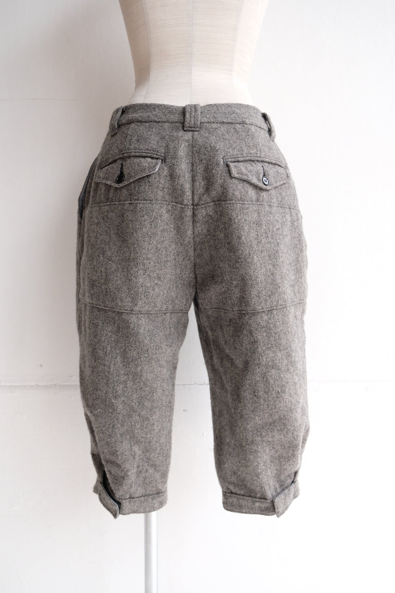 wool jockey pants
