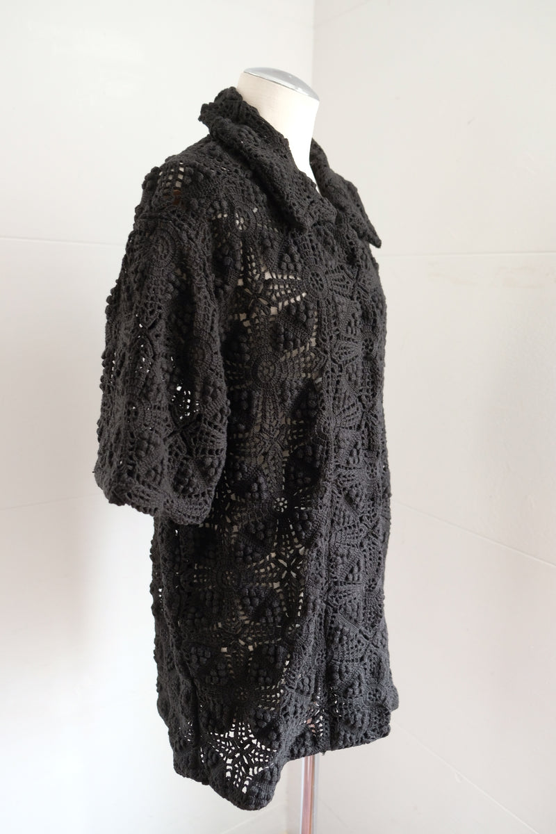crochet lace shirt