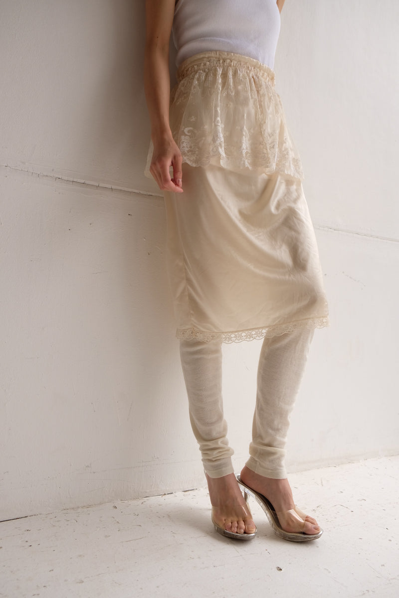 lace slip skirt