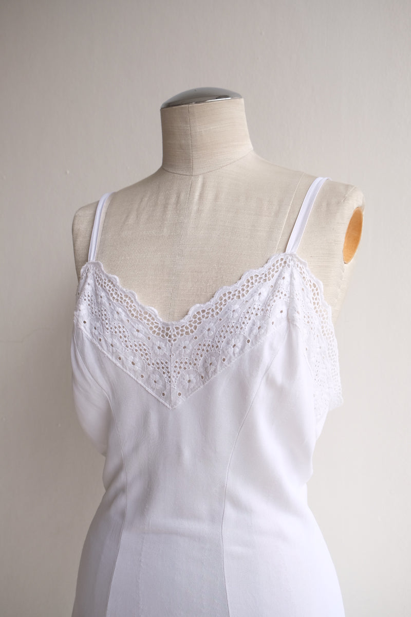 lace slip dress