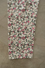 floral cotton pants