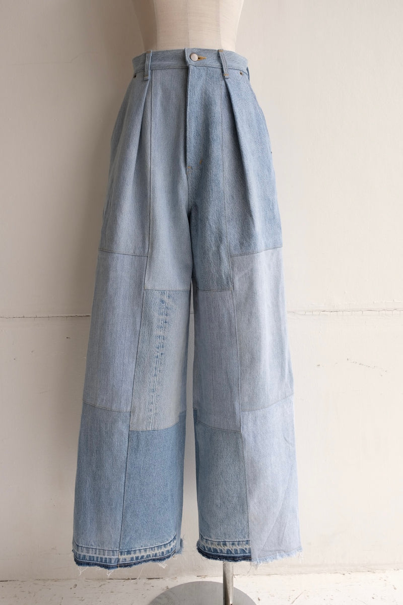 tuck wide pants