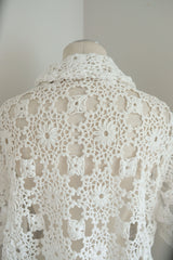 crochet lace shirt
