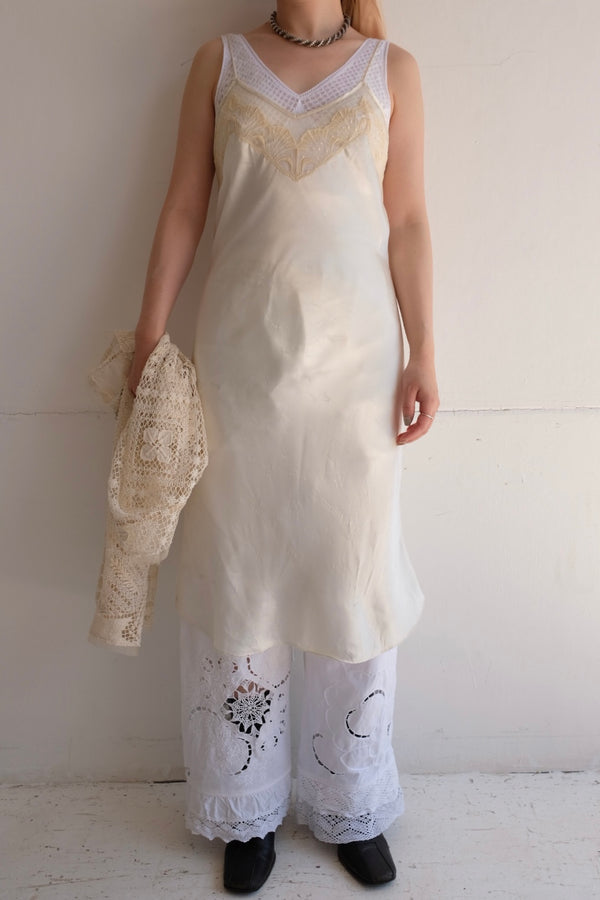 lace slip dress
