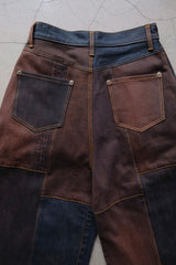 half wide pants / M