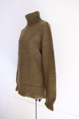 mohair turtleneck knit