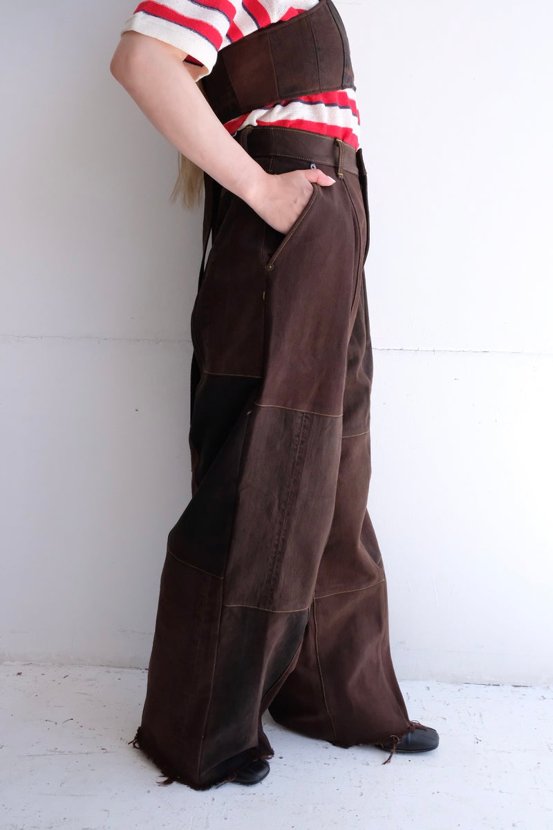 tuck wide pants