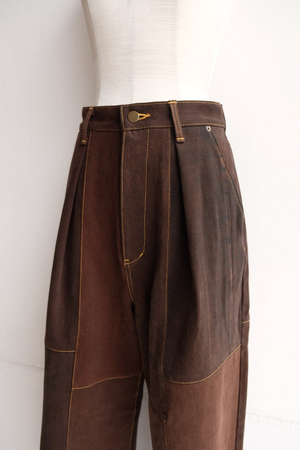 tuck wide pants