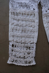 crochet lace pants