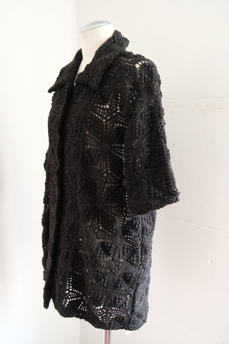 crochet lace shirt