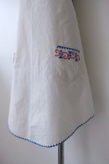 euro cotton apron dress