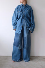 long sleeve denim shirt