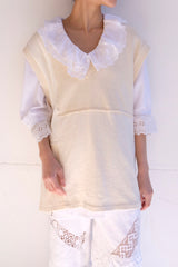 military rib patchwork vest
