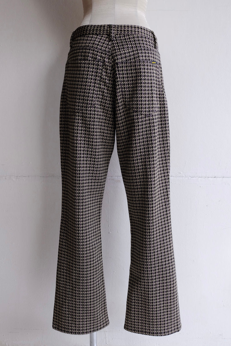 houndstooth pattern pants