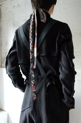 rib zip high neck top