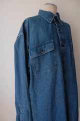 long sleeve denim shirt
