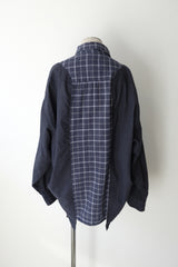 check shirring shirt