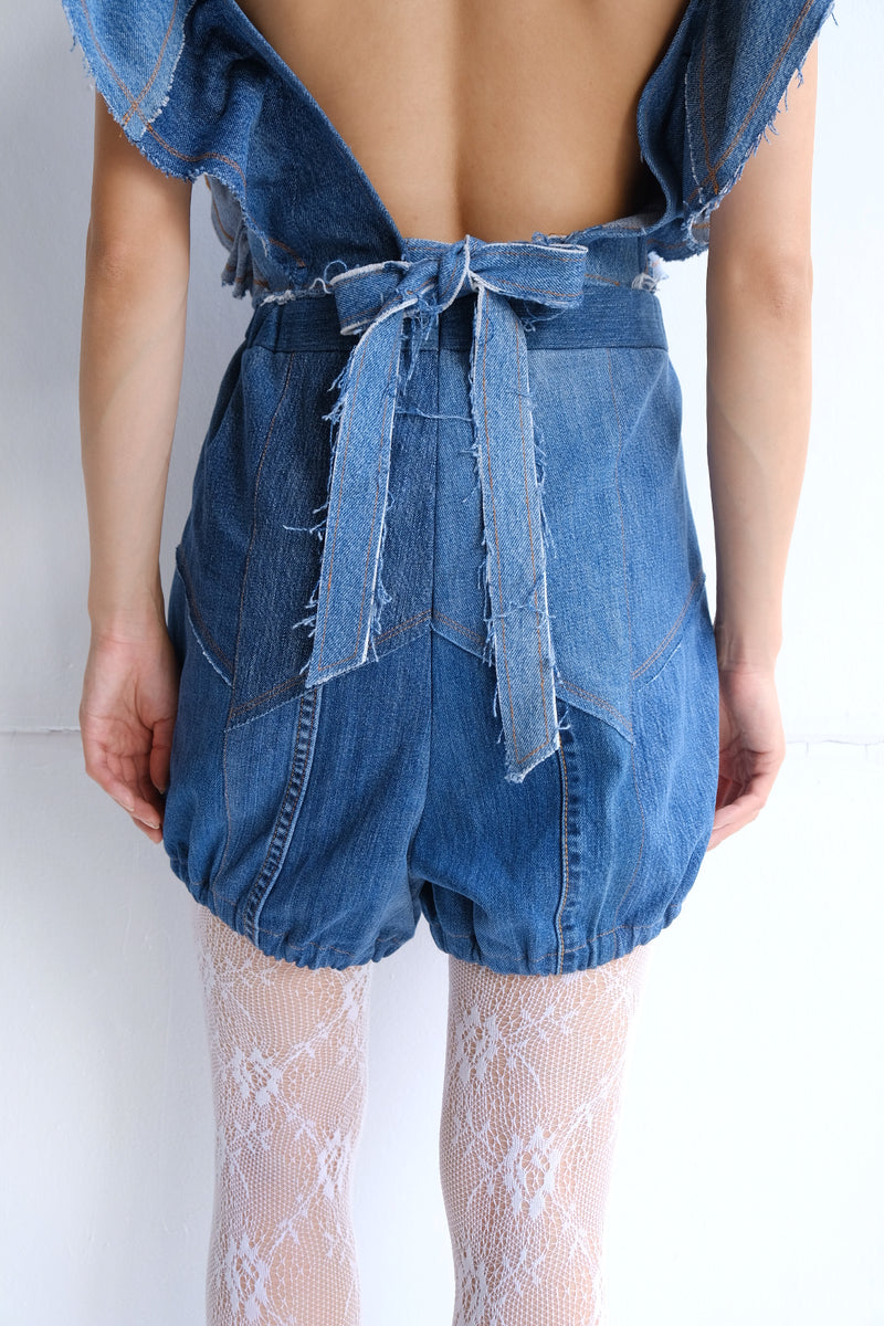 denim bloomer