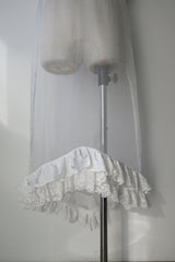 silk organdy lace dress