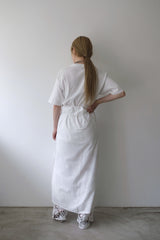 wrap long skirt