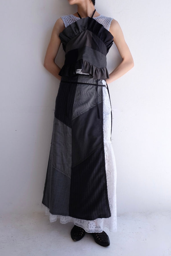 summer suit wrap skirt