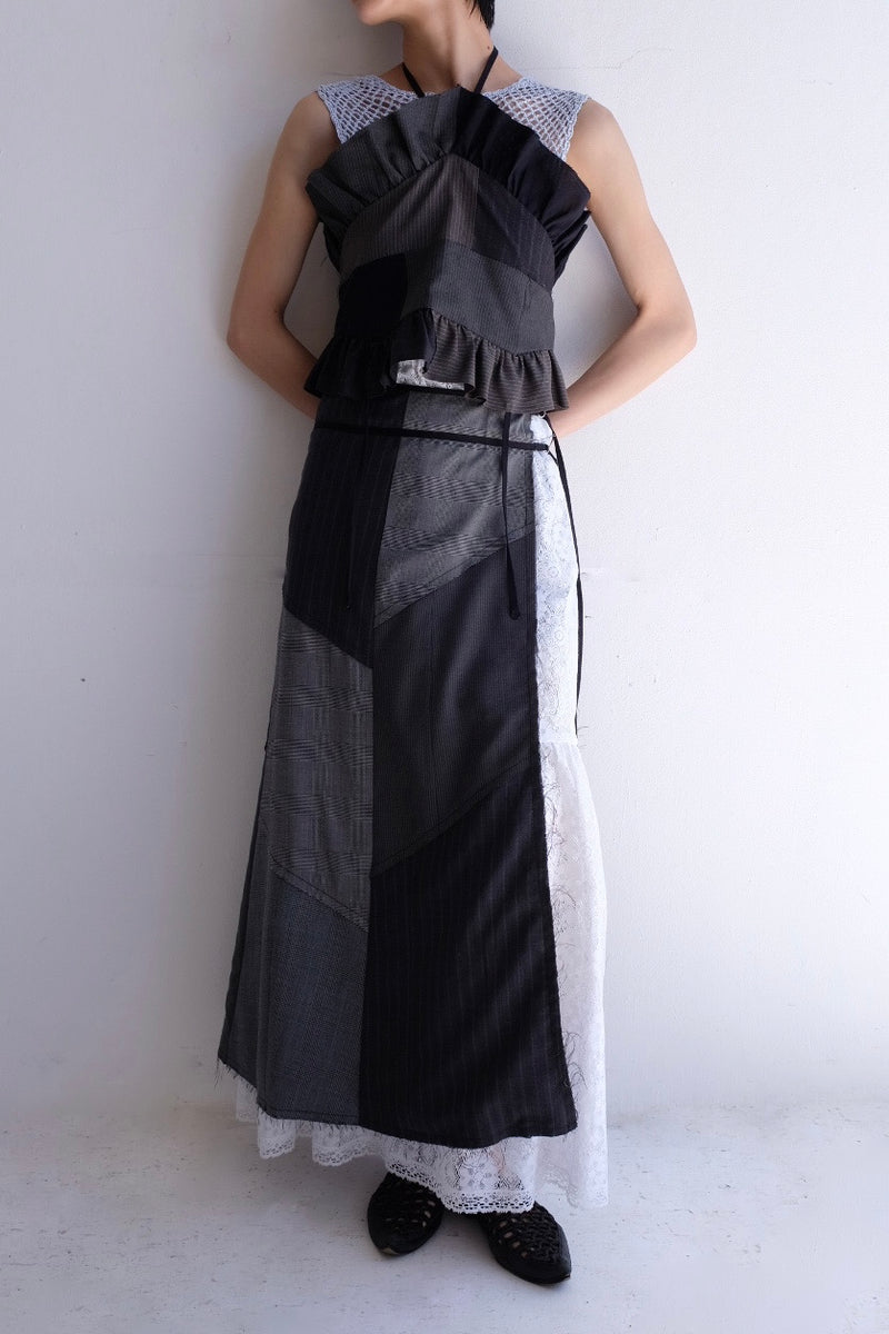 summer suit wrap skirt