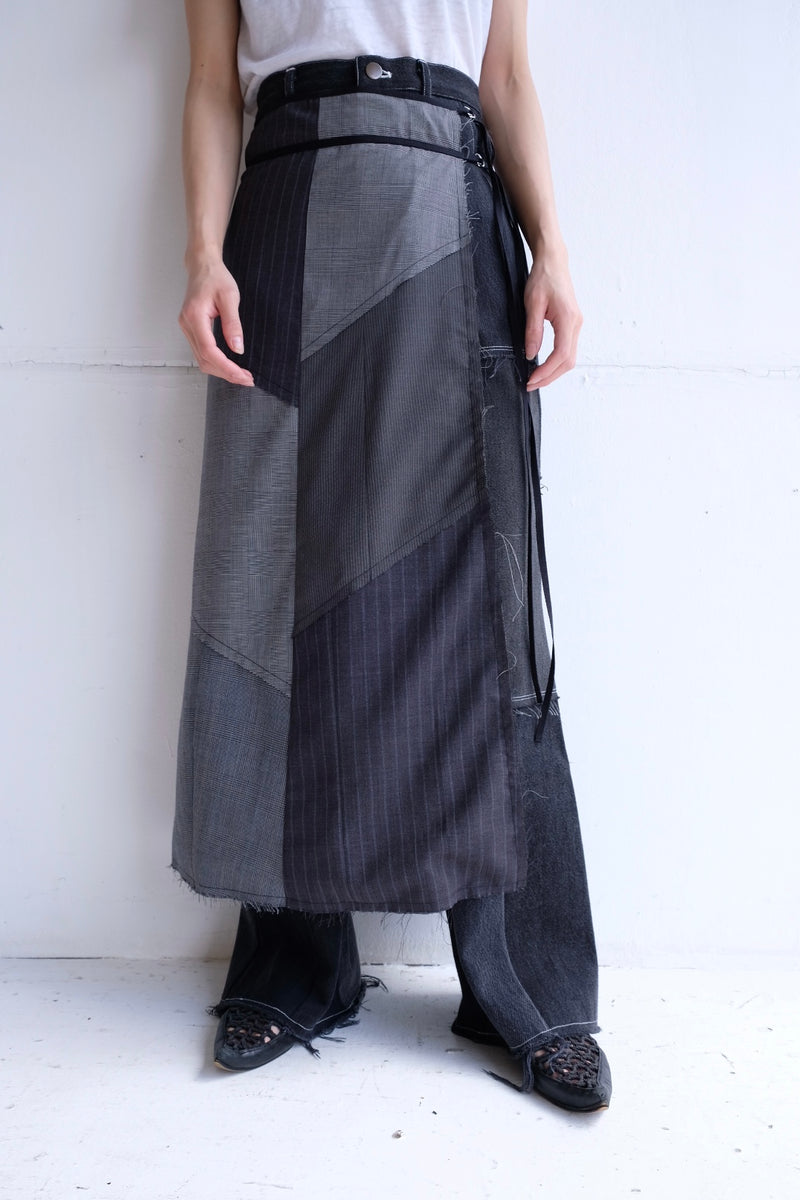 summer suit wrap skirt