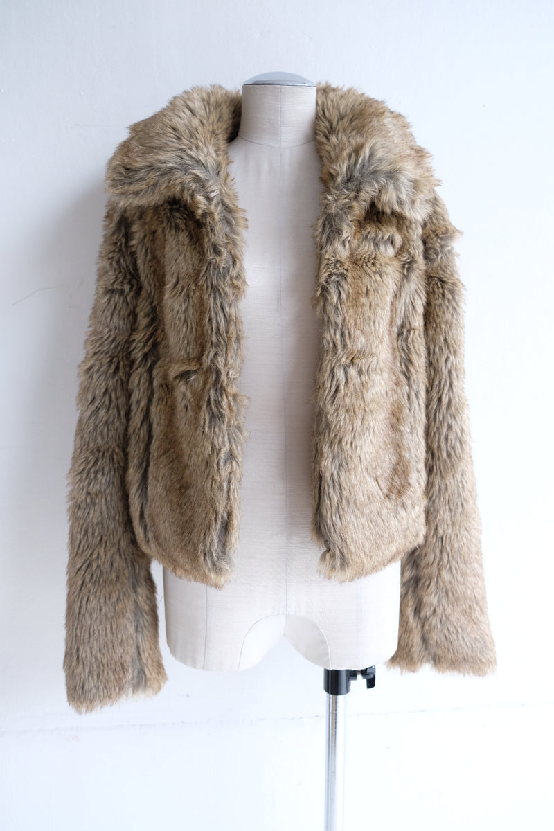 faux fur coat
