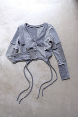 cashmere gater cardigan