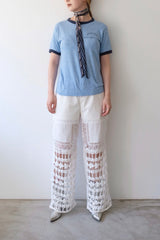 crochet lace pants