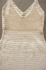 knit camisole dress