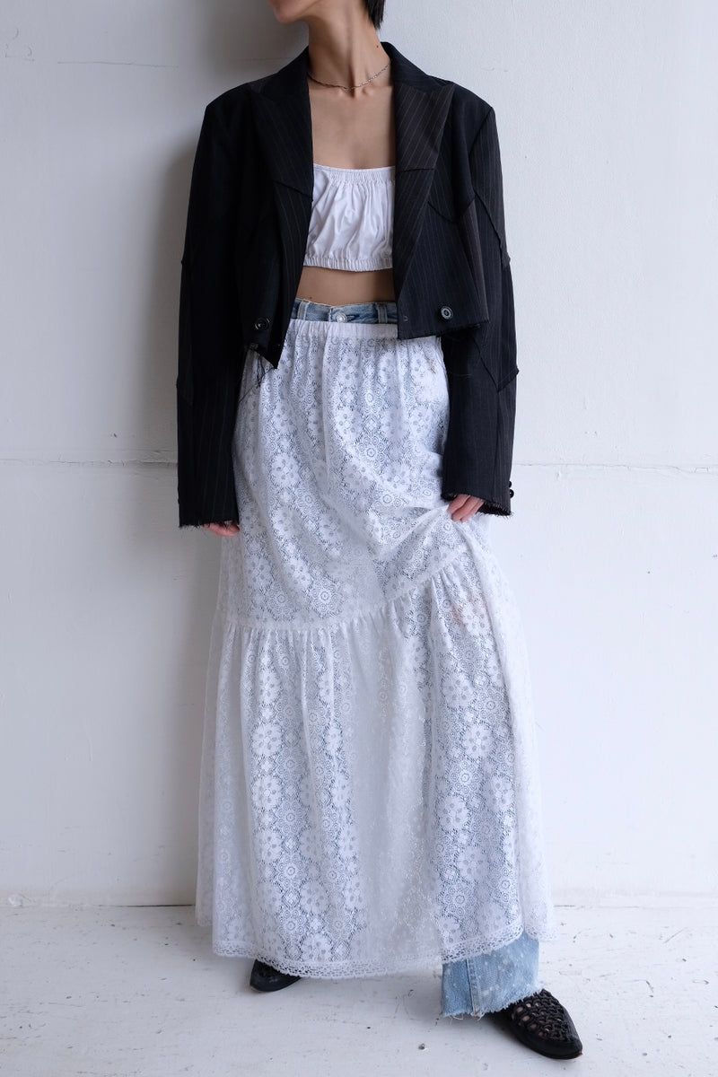 lace long skirt