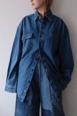 long sleeve denim shirt