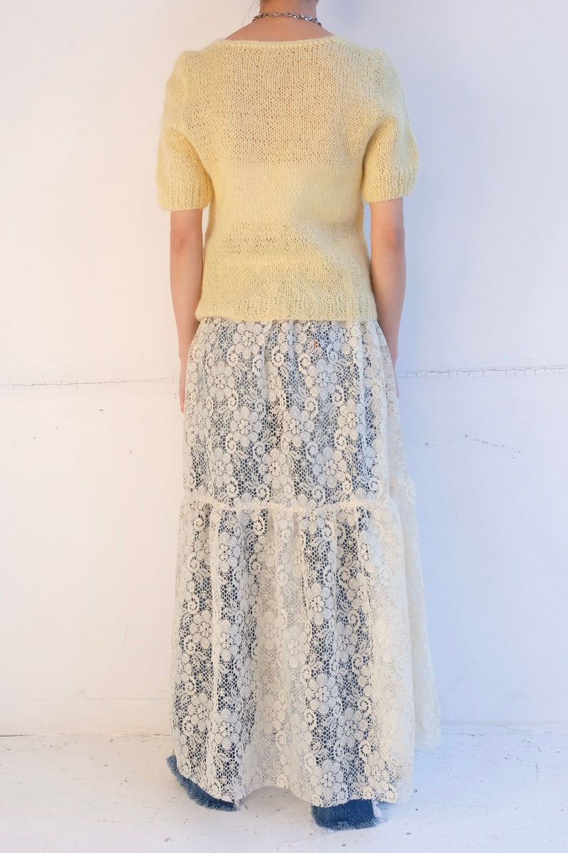 lace long skirt
