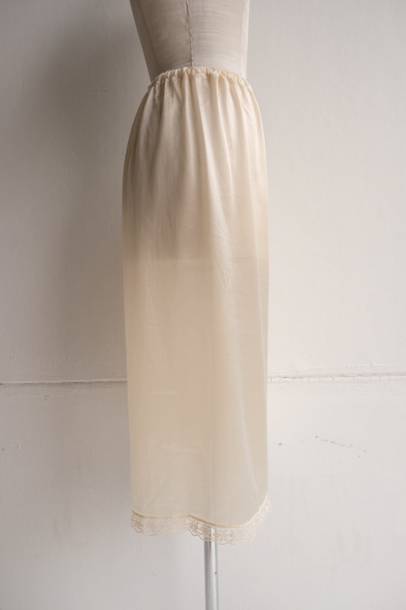 lace slip skirt