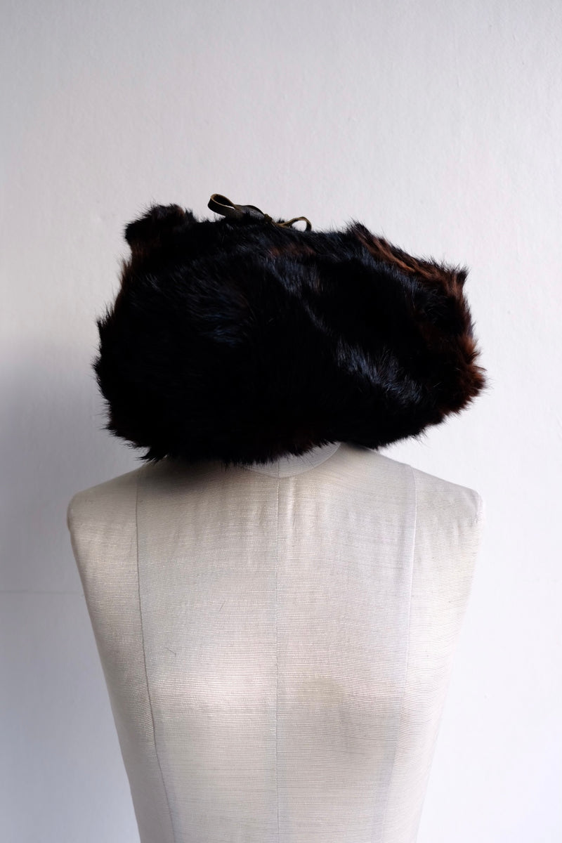 flight fur cap