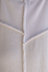 rib ribbon long dress