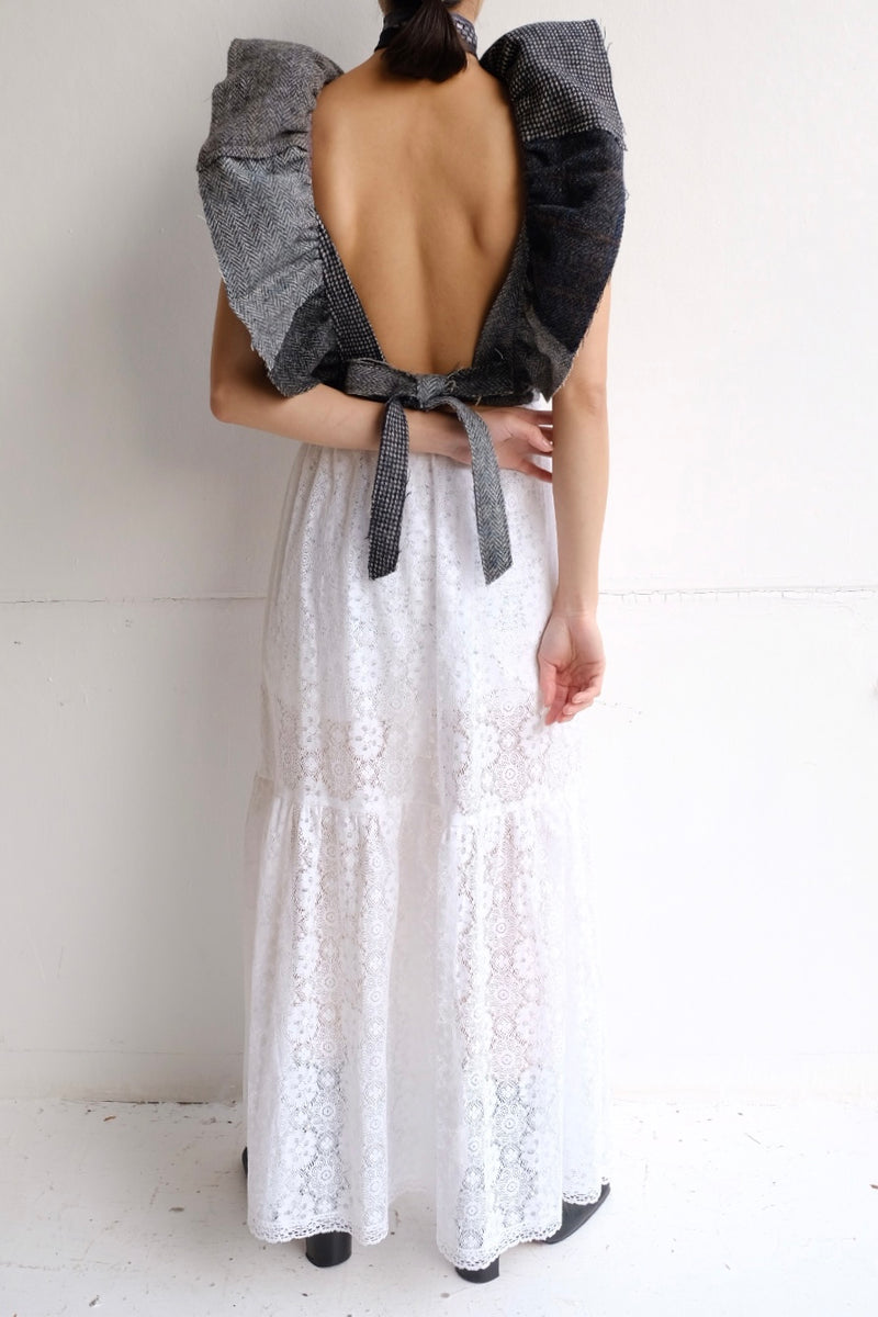 lace long skirt