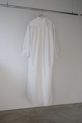 antique frill collar night long dress
