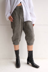 wool jockey pants