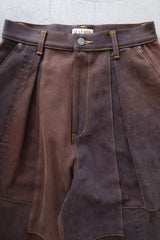 tuck wide pants /M