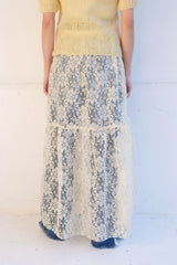 lace long skirt