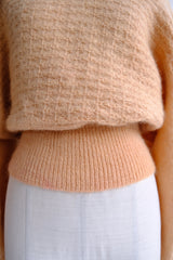 mohair turtleneck knit