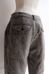 wool jockey pants